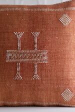 Handmade Cactus Silk Cushion Cover