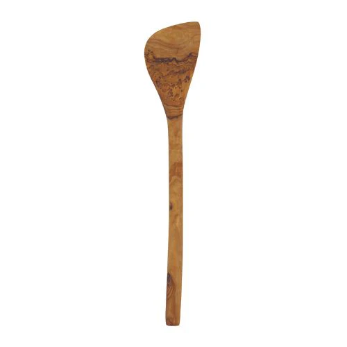 Large Olive Wood Spatula – Handcrafted Natural Wooden Cooking Utensil (32cm)