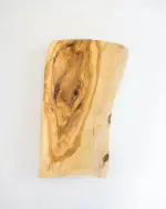 Handmade Olive Wood Catchall Tray – Rustic Vide-Poche for Keys, Jewelry & Decor