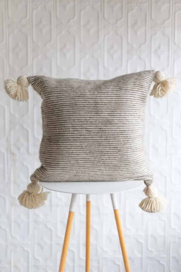 Moroccan Pompom Pillow