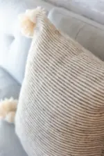 Moroccan Pompom Pillow
