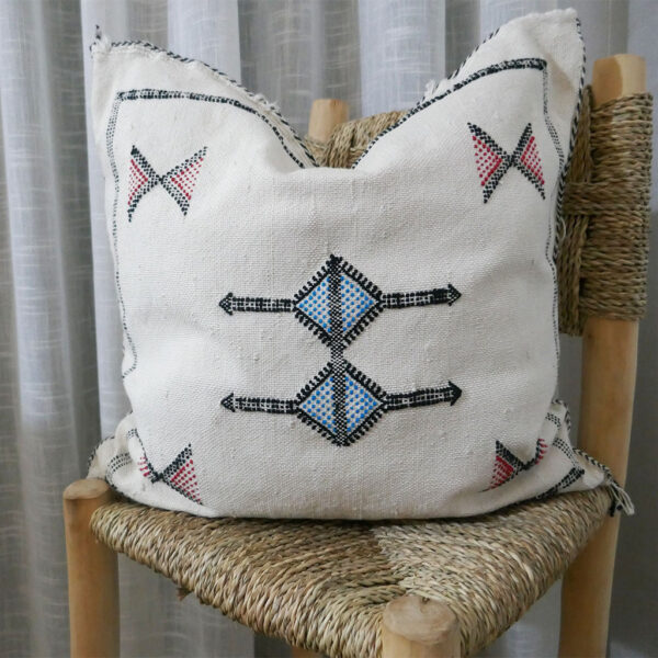 Handmade Cactus Silk Cushion Cover