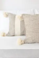Moroccan Pompom Pillow