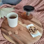 Set of 4 Teak Mixing Spoons – Handcrafted Natural Wooden Utensils (16cm) - Image 3