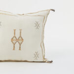 Handmade Cactus Silk Cushion Cover | Moroccan Sabra Pillow | Vintage Bohemian Berber Decor - Image 4