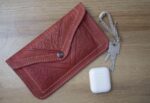 Moroccan Women’s Leather Wallet – Handcrafted Genuine Sheepskin - Image 4