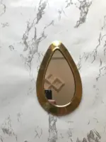 Set of 6 Moroccan Brass Wall Decorative Mirrors – Gold - Image 4