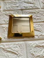 Gold Small Moroccan Brass Mirrors – Decorative Wall Set - Image 4