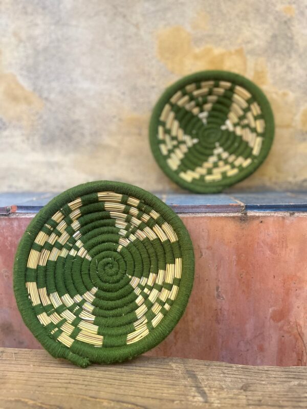 Flat Basket – Handmade Moroccan Decor 🌿✨