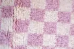 Beni Ourain Berber Carpet | Custom Handmade Moroccan Wool Mat 80x240 cm - Image 6
