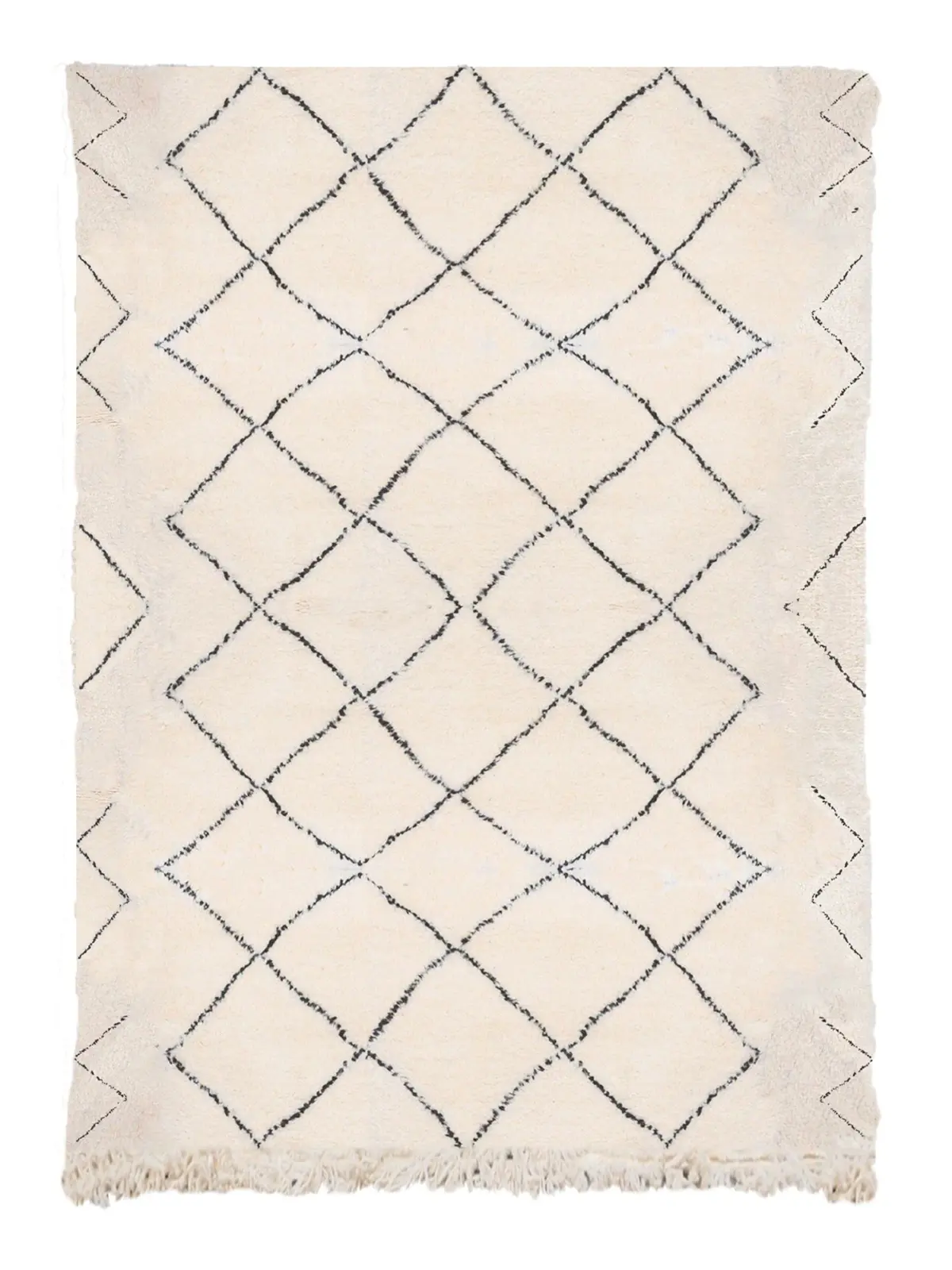 Authentic Berber Carpet – Cherratin Design | Custom Handmade Moroccan Wool Runner 80x240 cm - Image 1
