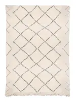 Authentic Berber Carpet – Cherratin Design | Custom Handmade Moroccan Wool Runner 80x240 cm