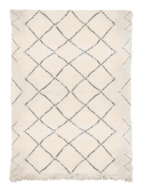 Authentic Berber Carpet – Cherratin Design | Custom Handmade Moroccan Wool Runner 80x240 cm