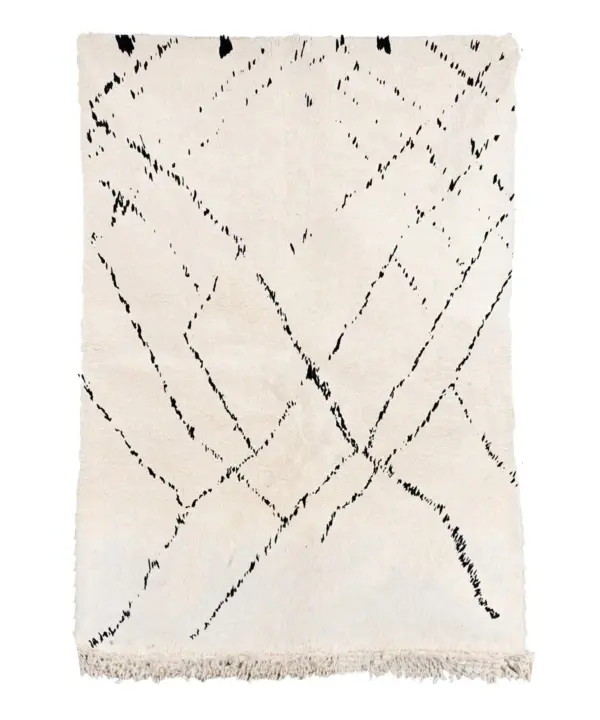 Authentic Berber Carpet – Mamounia Design | Custom Handmade Moroccan Wool Runner 80x240 cm