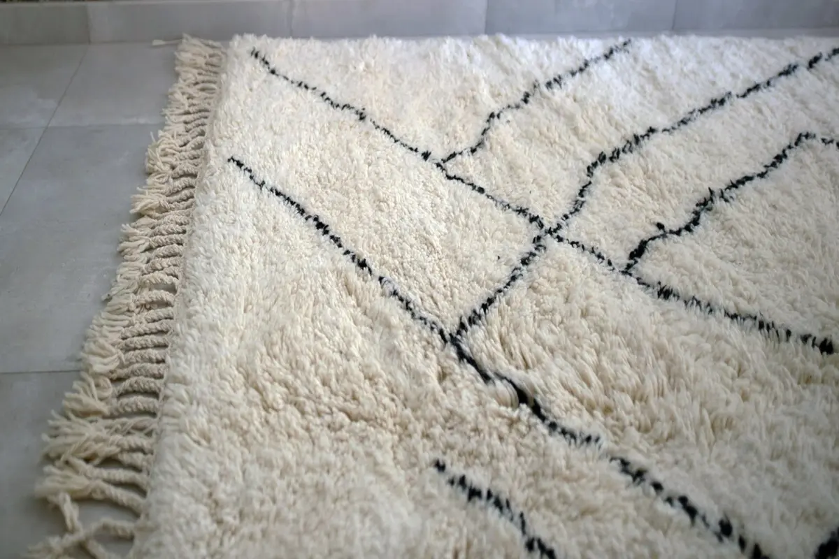 Authentic Berber Carpet – Mamounia Design | Custom Handmade Moroccan Wool Runner 80x240 cm - Image 3