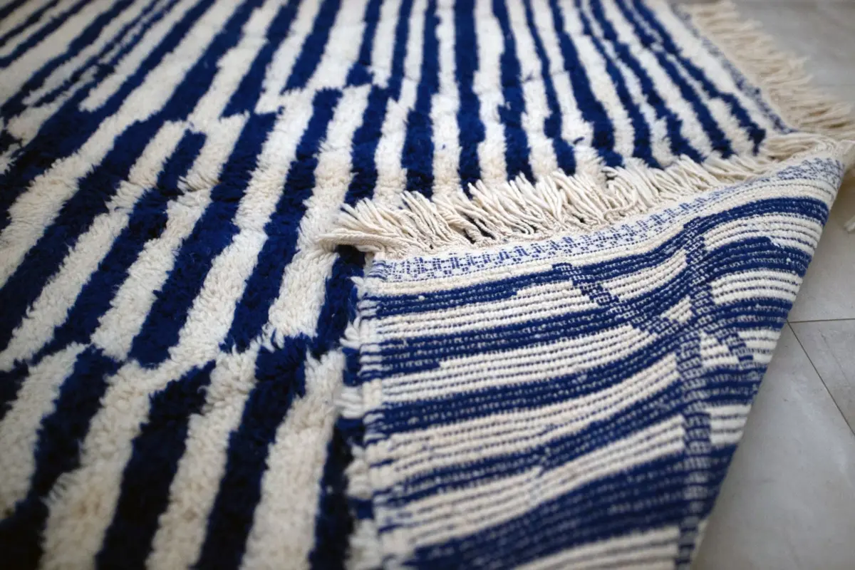Authentic Berber Carpet – Moroccan Wool Bahia | Custom Handmade Runner 80x240 cm - Image 3