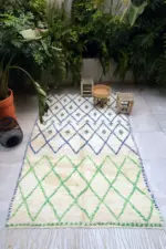 Authentic Berber Carpet – Moroccan Wool Majorelle | Custom Handmade Runner 80x240 cm - Image 6