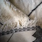 Authentic Berber Carpet – Moroccan Black Wool Riad | Custom Handmade Runner 80x240 cm - Image 2