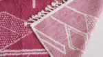Modern Moroccan Berber Wool Carpet | Handmade Area Rug 184 x 253 cm - Image 5