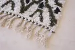 Pure Wool Moroccan Berber Carpet – Custom Handmade Runner 80x240 cm - Image 5