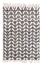 Pure Wool Moroccan Berber Carpet – Custom Handmade Runner 80x240 cm