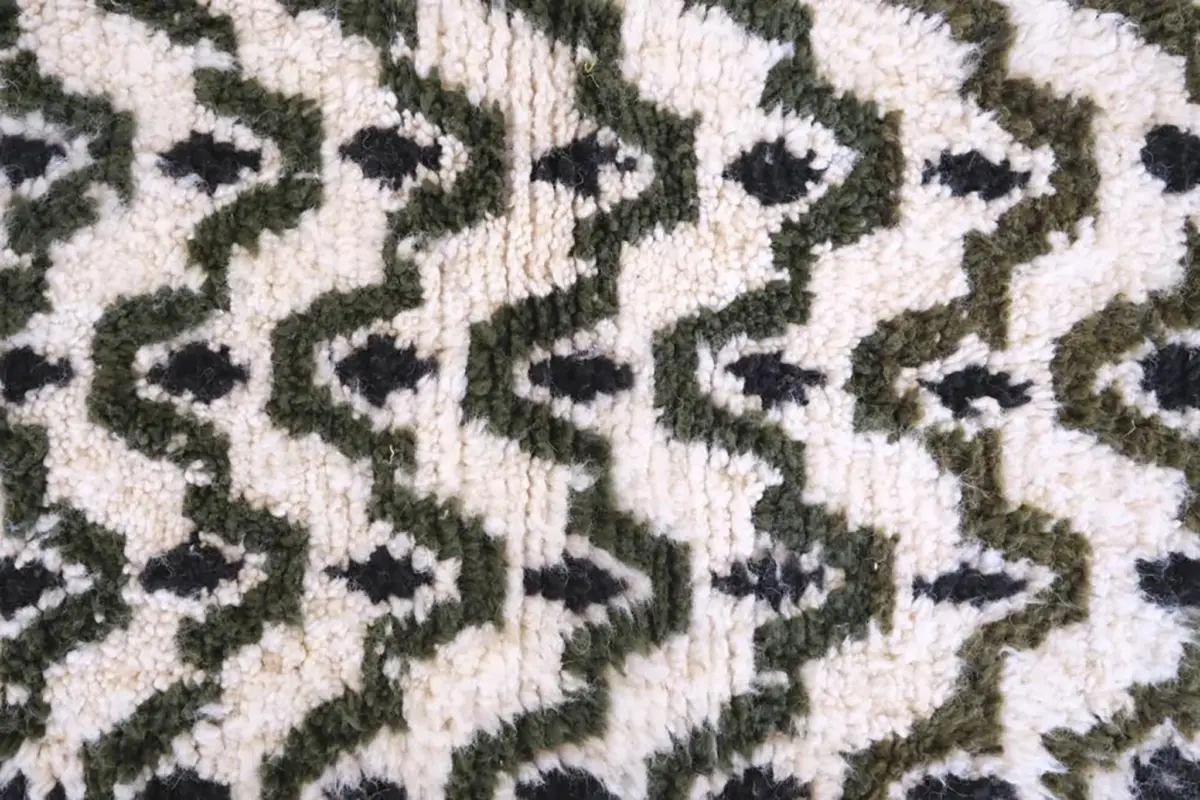 Pure Wool Moroccan Berber Carpet – Custom Handmade Runner 80x240 cm - Image 8