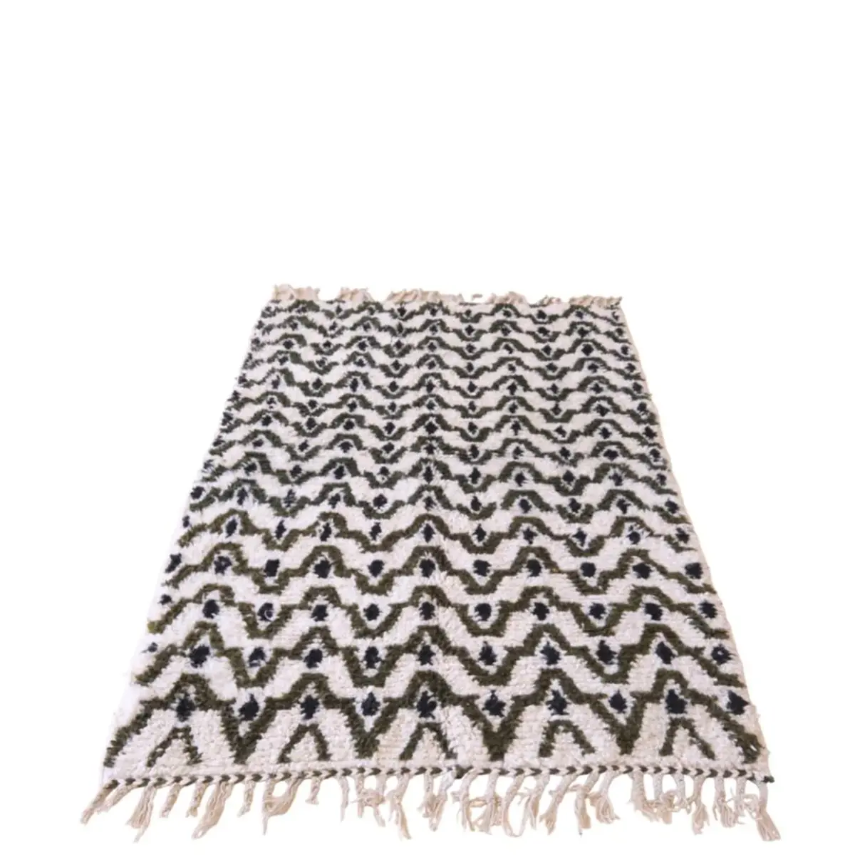 Pure Wool Moroccan Berber Carpet – Custom Handmade Runner 80x240 cm - Image 9