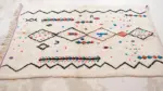 Pure Wool Moroccan Berber Carpet – Handmade Runner Rug Dimensions: 135 x 233 cm - Image 3