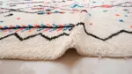 Pure Wool Moroccan Berber Carpet – Handmade Runner Rug Dimensions: 135 x 233 cm - Image 2