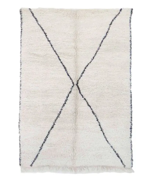 Moroccan Berber Rug in Pure Wool – Custom-Made Runner 80 x 240 cm