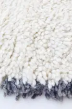 Moroccan Berber Rug in Pure Wool – Custom-Made Runner 80 x 240 cm - Image 3