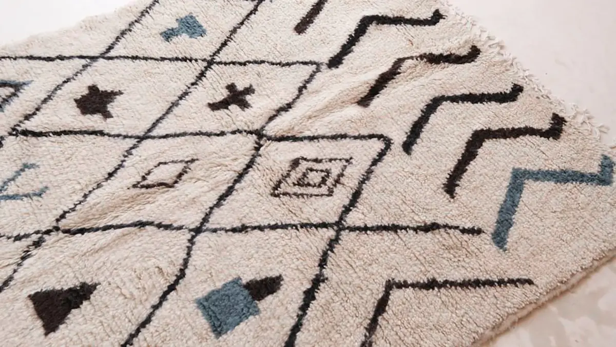 Pure Wool Moroccan Berber Carpet – Custom Handmade Runner 80 x 240 cm - Image 8