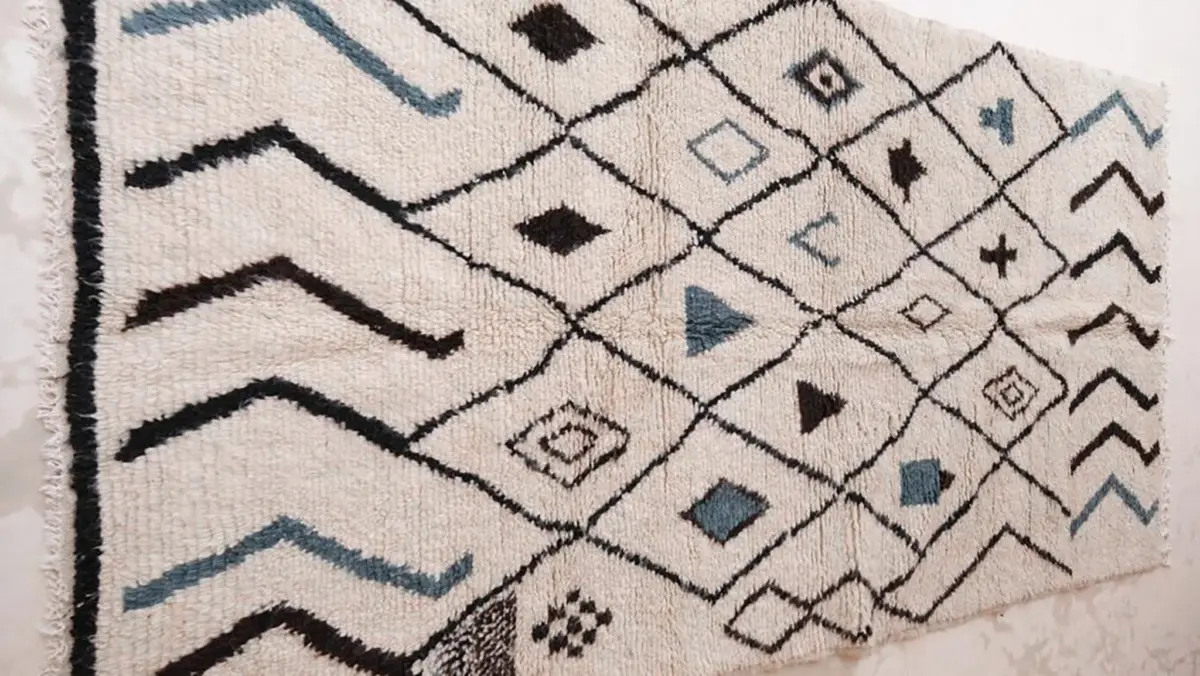 Pure Wool Moroccan Berber Carpet – Custom Handmade Runner 80 x 240 cm - Image 11