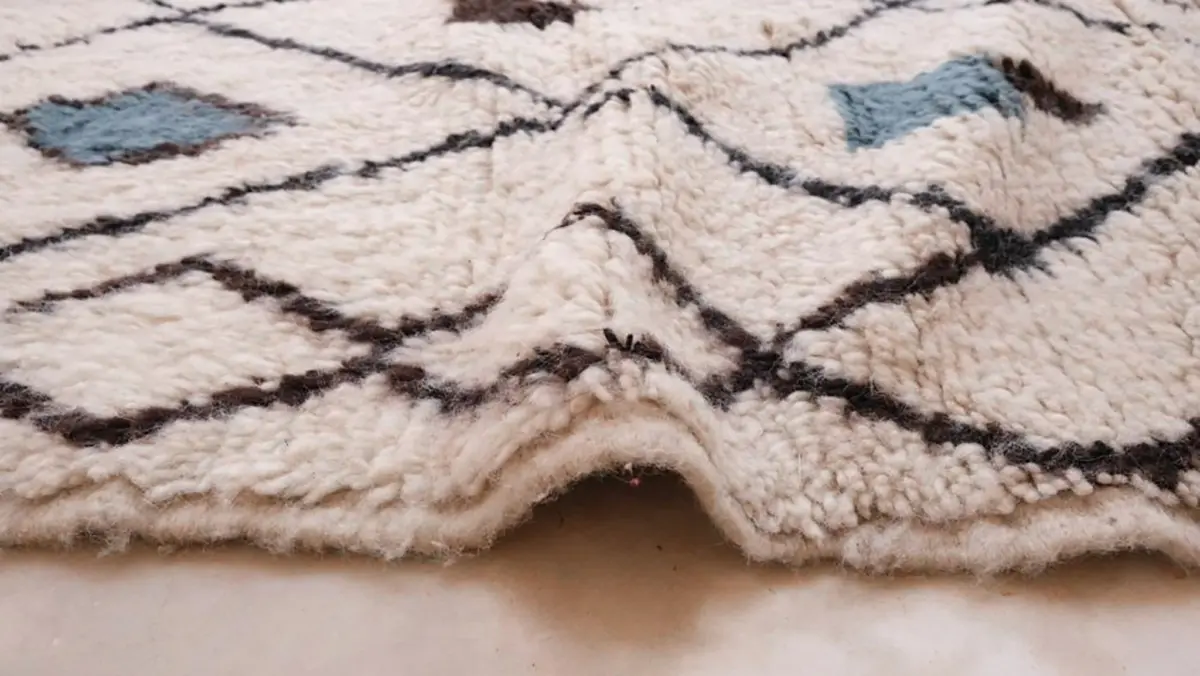 Pure Wool Moroccan Berber Carpet – Custom Handmade Runner 80 x 240 cm - Image 12