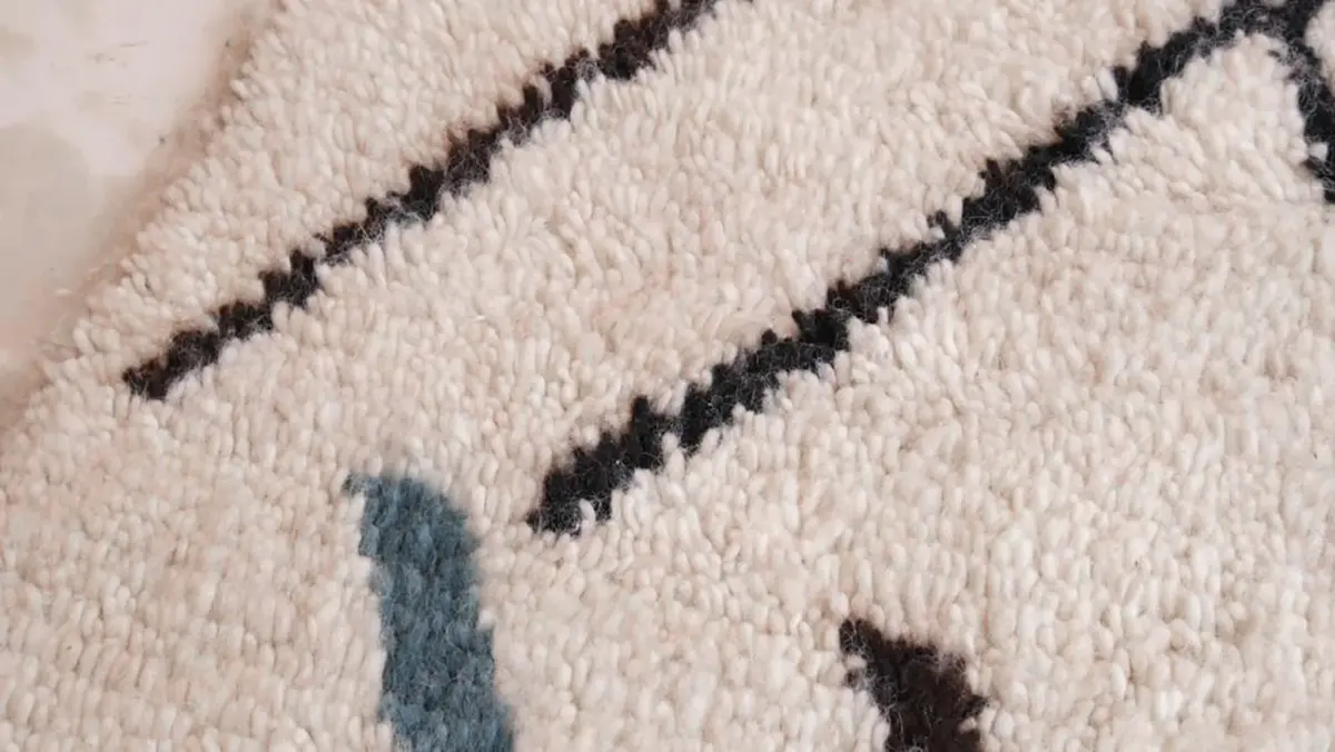 Pure Wool Moroccan Berber Carpet – Custom Handmade Runner 80 x 240 cm - Image 4