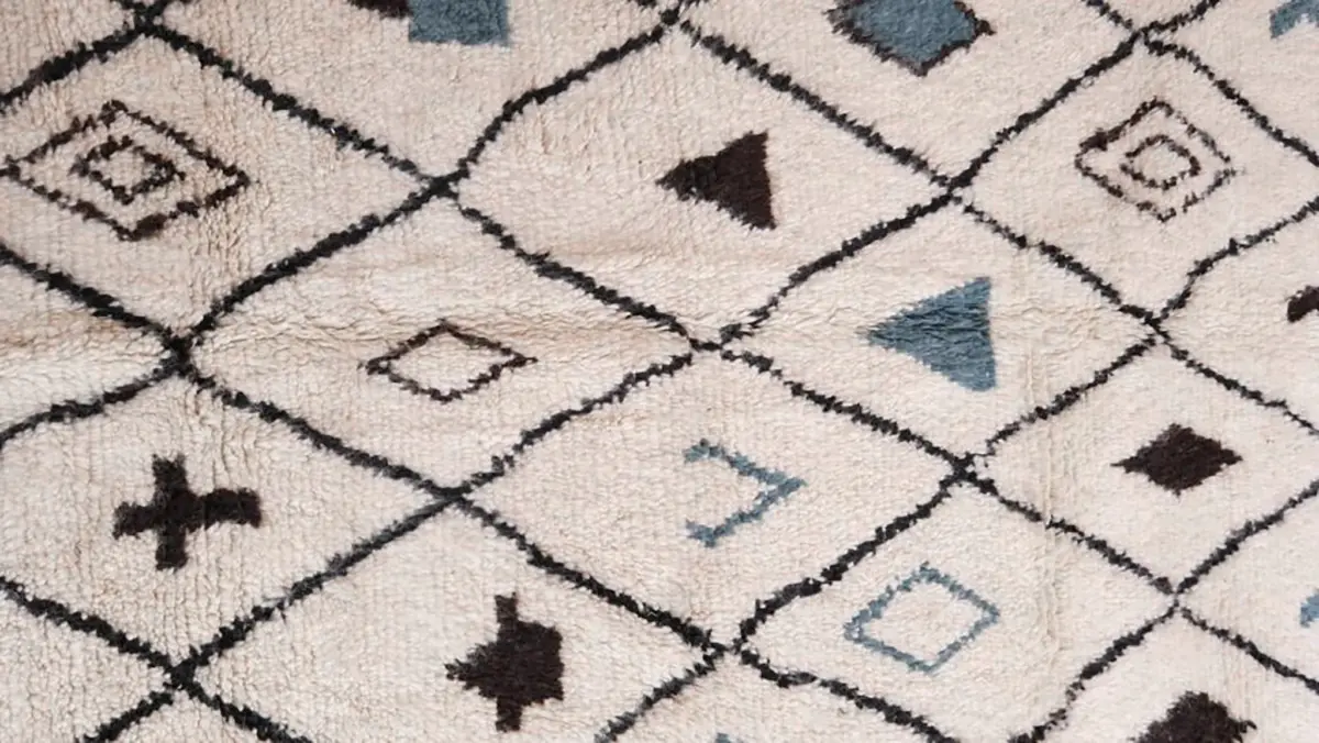 Pure Wool Moroccan Berber Carpet – Custom Handmade Runner 80 x 240 cm - Image 5