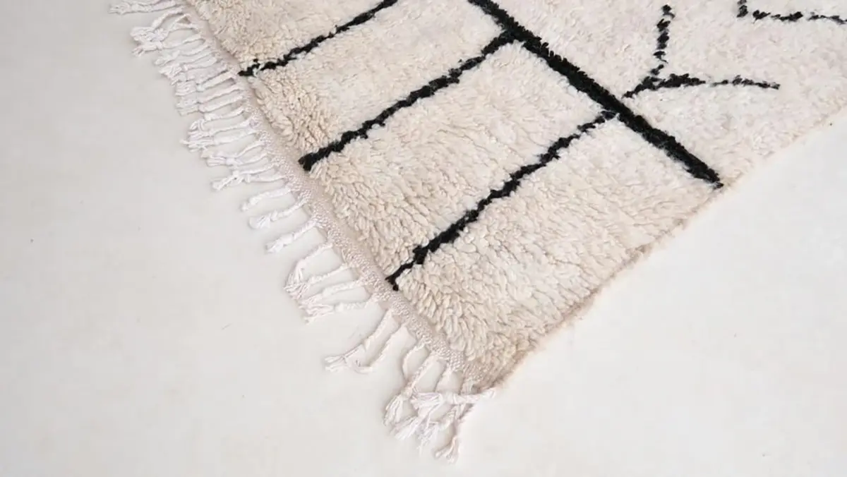 Pure Wool Moroccan Berber Carpet – Custom Handmade Runner 80 x 240 cm - Image 4