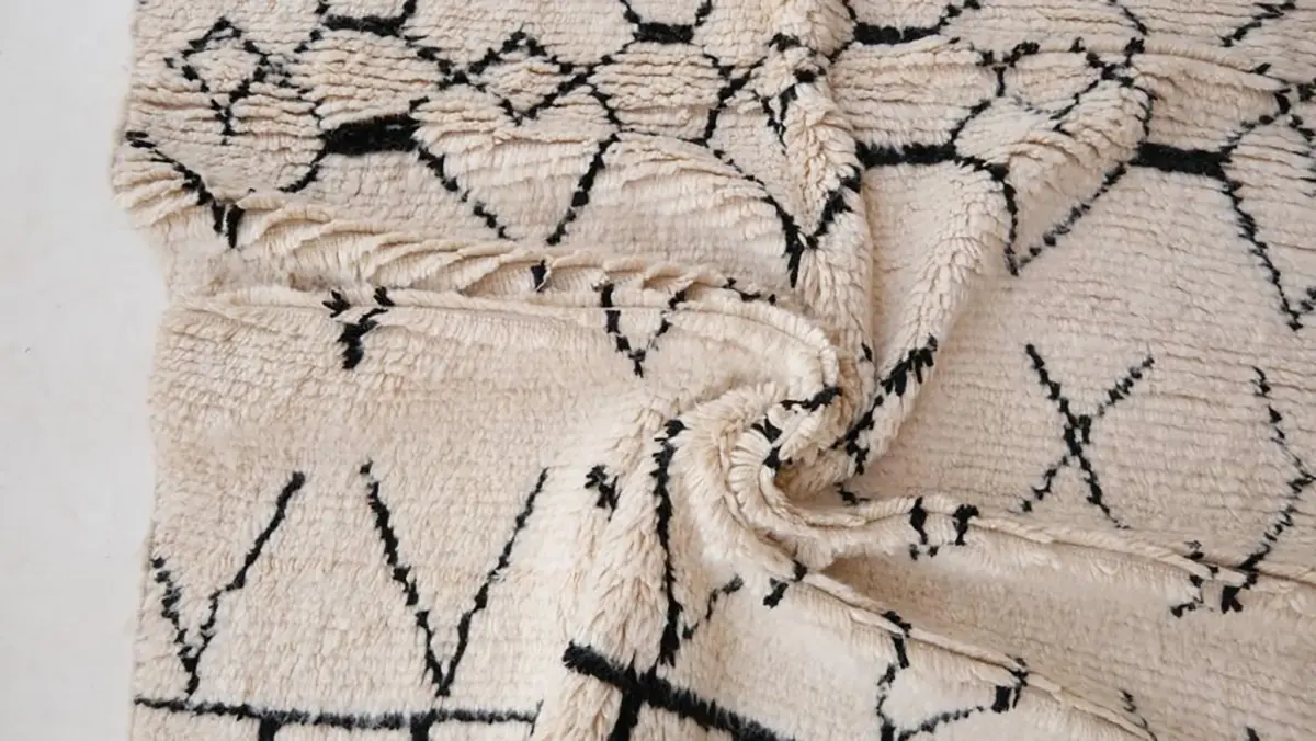 Pure Wool Moroccan Berber Carpet – Custom Handmade Runner 80 x 240 cm - Image 8