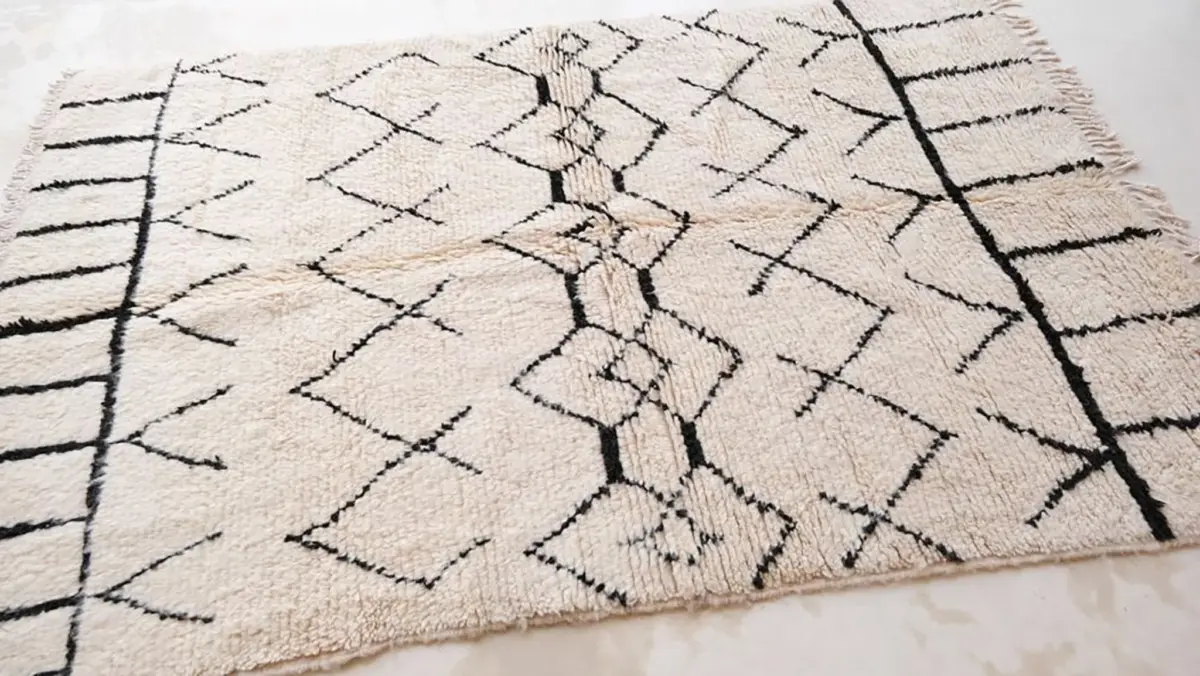 Pure Wool Moroccan Berber Carpet – Custom Handmade Runner 80 x 240 cm - Image 7