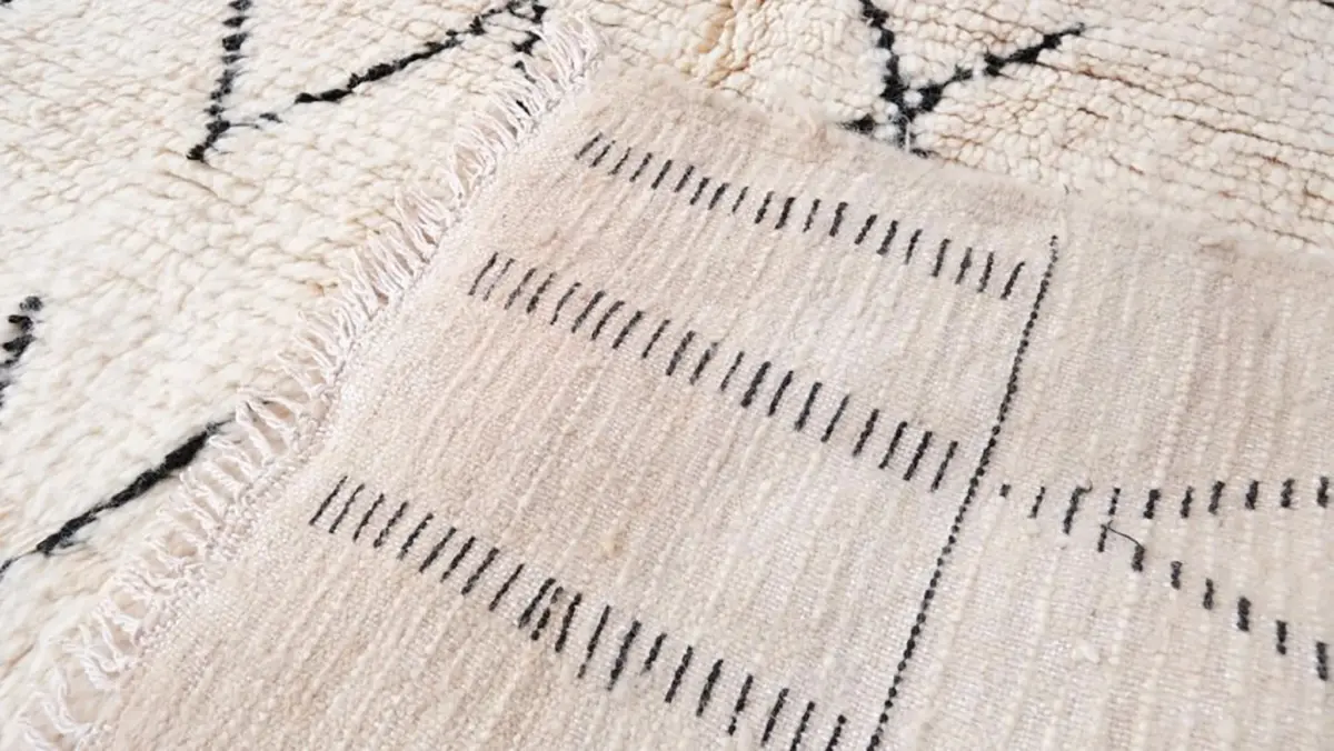 Pure Wool Moroccan Berber Carpet – Custom Handmade Runner 80 x 240 cm - Image 11