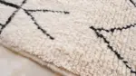 Pure Wool Moroccan Berber Carpet – Custom Handmade Runner 80 x 240 cm - Image 2