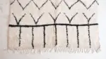 Pure Wool Moroccan Berber Carpet – Custom Handmade Runner 80 x 240 cm - Image 3