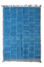 Pure Wool Moroccan Berber Carpet | Custom Handmade Runner 80 x 240 cm