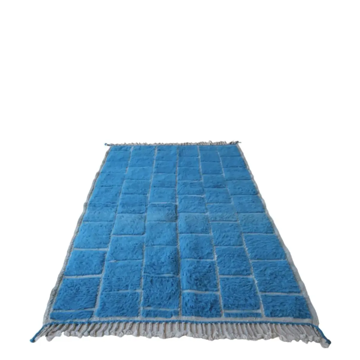 Pure Wool Moroccan Berber Carpet | Custom Handmade Runner 80 x 240 cm - Image 9