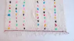 Moroccan Berber Pure Wool Carpet – 160 x 255 cm Handmade Rug - Image 4