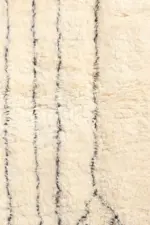 Pure Wool Moroccan Berber Carpet | Handmade Custom Runner 80x240 cm - Image 4