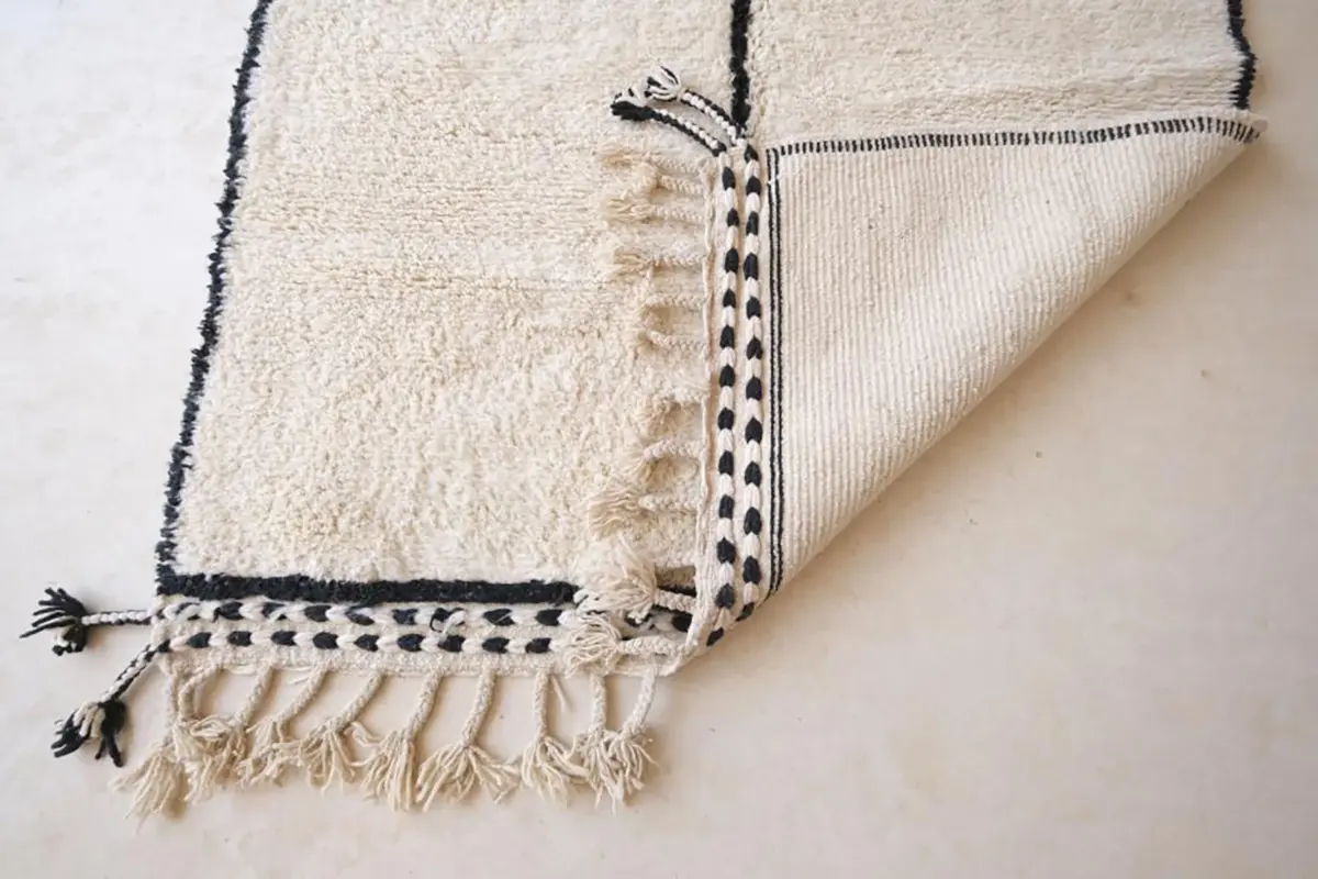 Pure Wool Moroccan Berber Carpet – Custom Handmade Runner 80 x 240 cm - Image 5