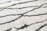 Pure Wool Moroccan Berber Carpet – Custom Handmade Rug 80 x 240 cm - Image 3