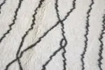 Pure Wool Moroccan Berber Carpet – Custom Handmade Rug 80 x 240 cm - Image 5