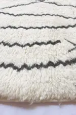 Pure Wool Moroccan Berber Carpet – Custom Handmade Rug 80 x 240 cm - Image 7